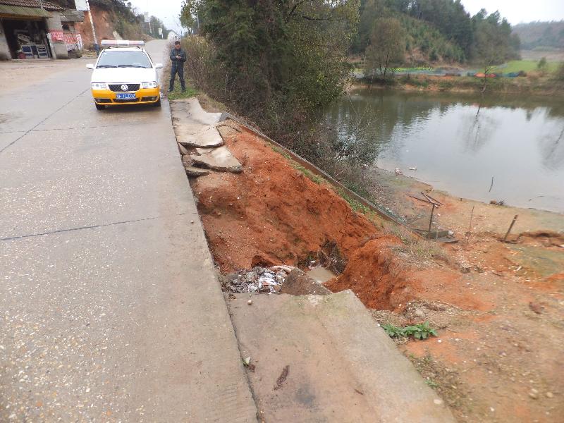 调查张傲线集镇排水设施
